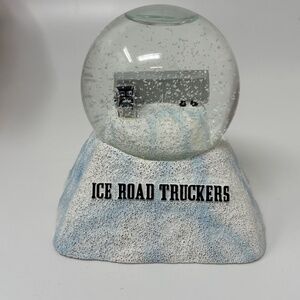 Ice Road Truckers Snow Globe History Channel TV Show Semi Truck Ice Mountain